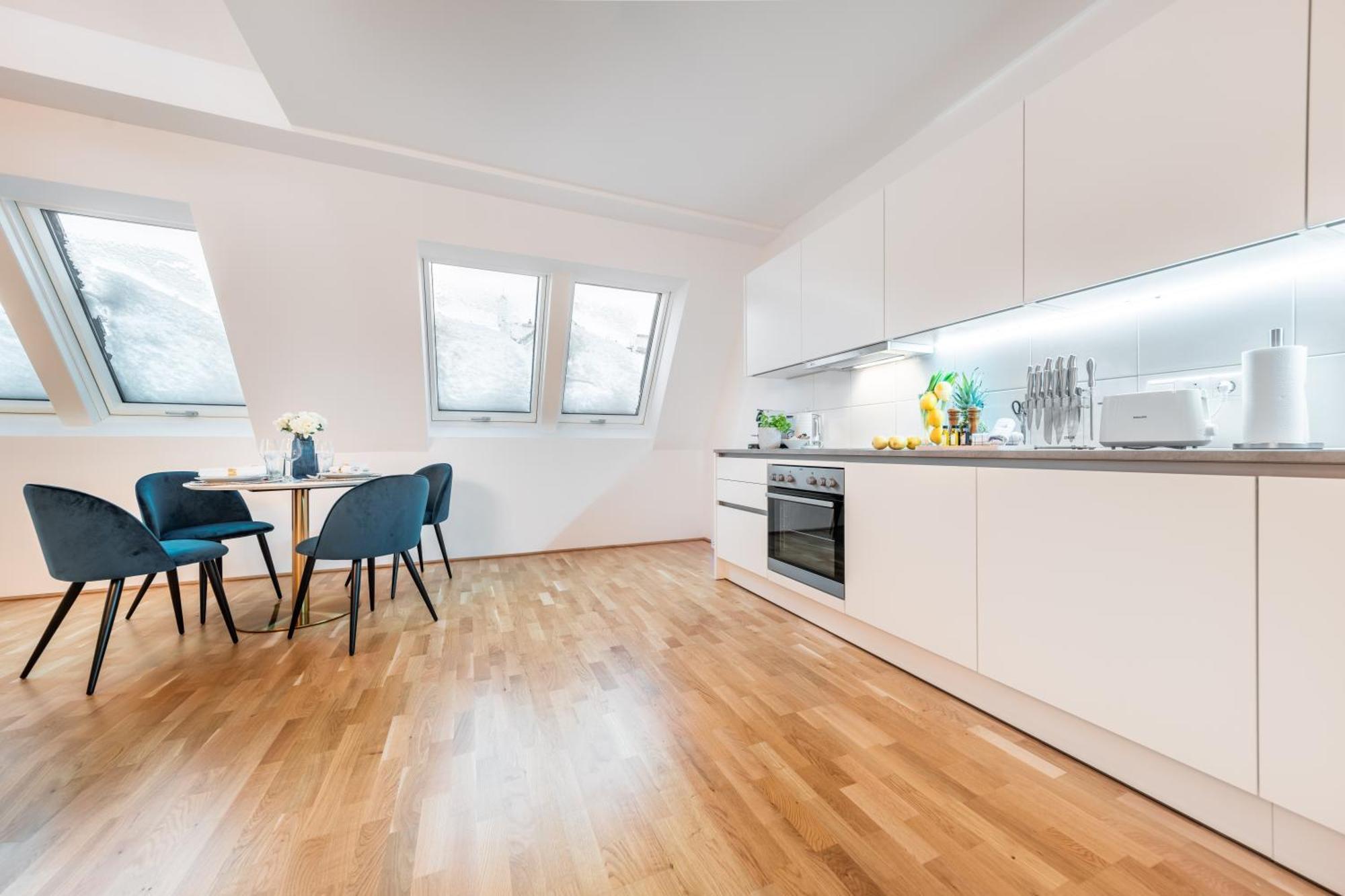 Smile Apartments Doebling فيينا الغرفة الصورة